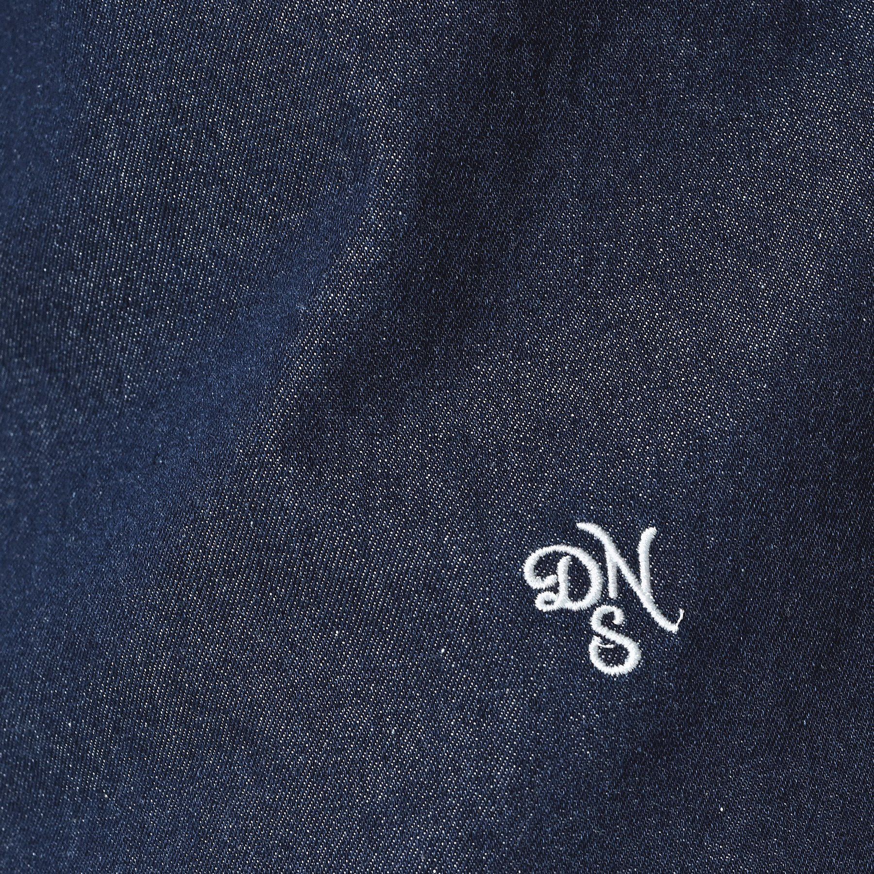 Dessin「【洗える】フリルデニムシャツ」|シャツ・ブラウス|