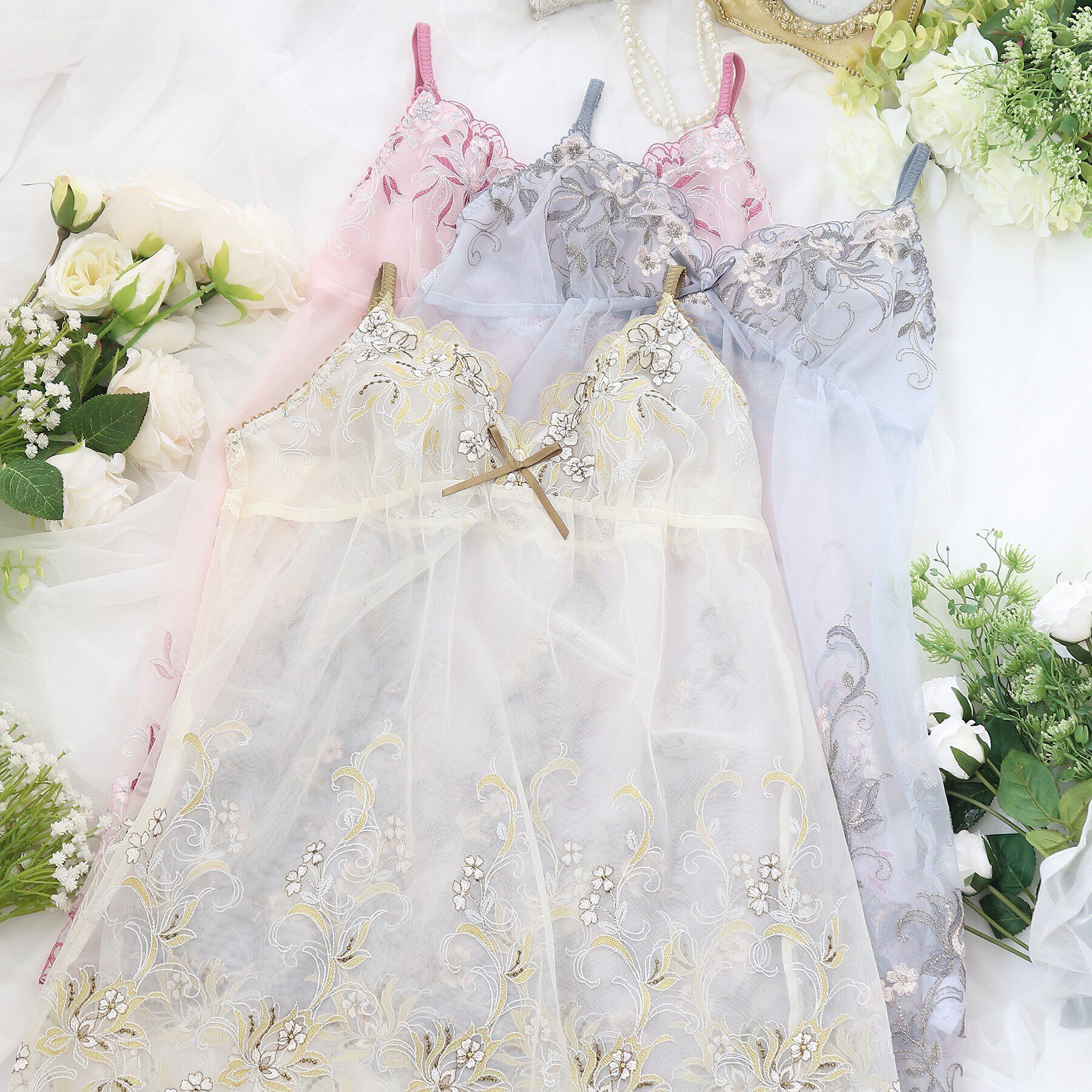 Risa Magli「フロリアーヌ スリップ」|キャミソール|