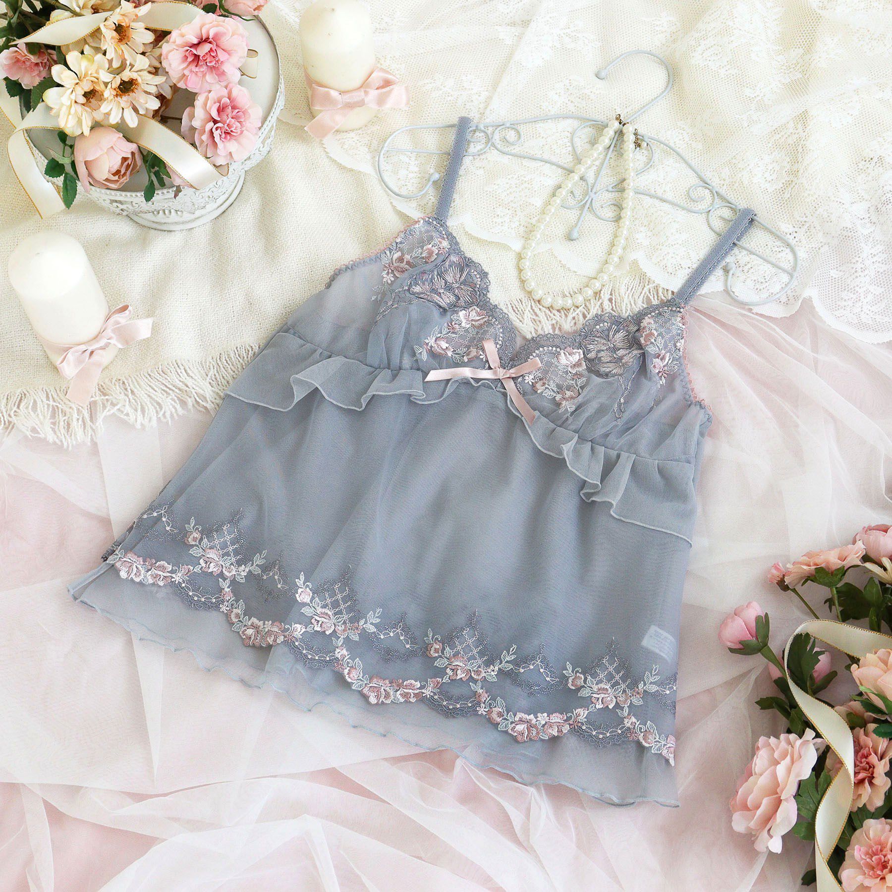 Risa Magli「リピネ キャミソール」|キャミソール|グレー(012)