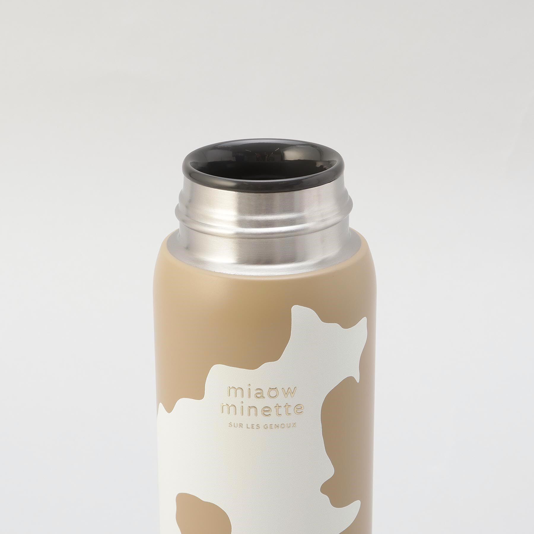 212 KITCHEN STORE「にゃお ねこみみステンレスマグボトル BE」|食器・キッチングッズ|