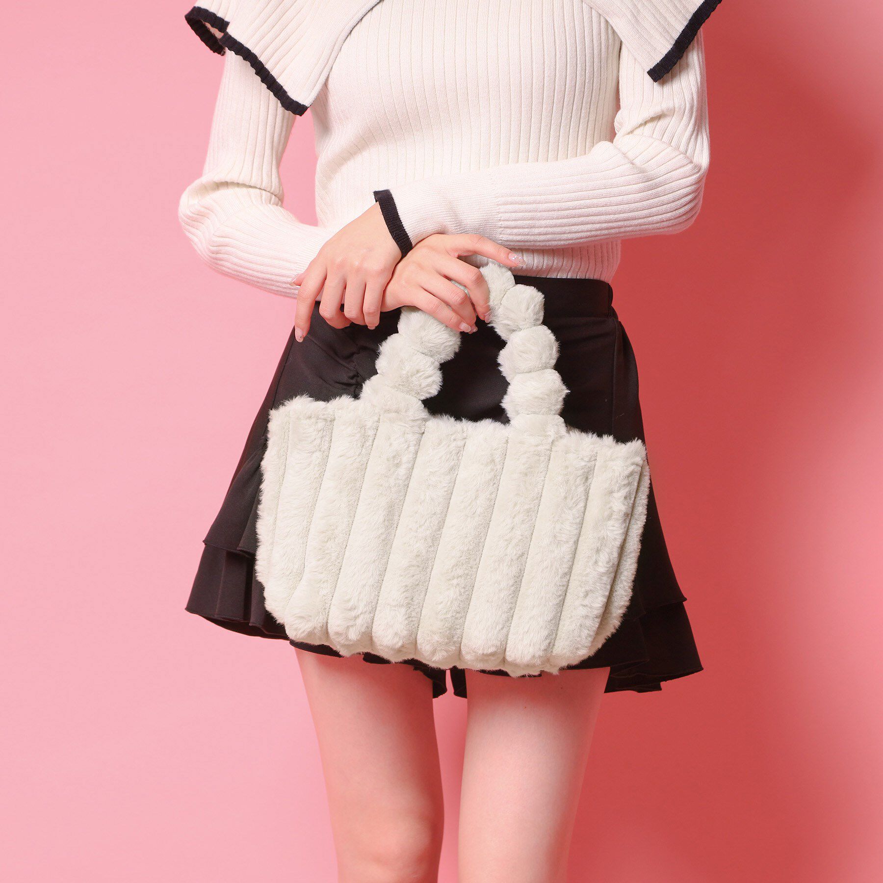 Ober Tashe「もこもこトートバッグ」|トートバッグ|