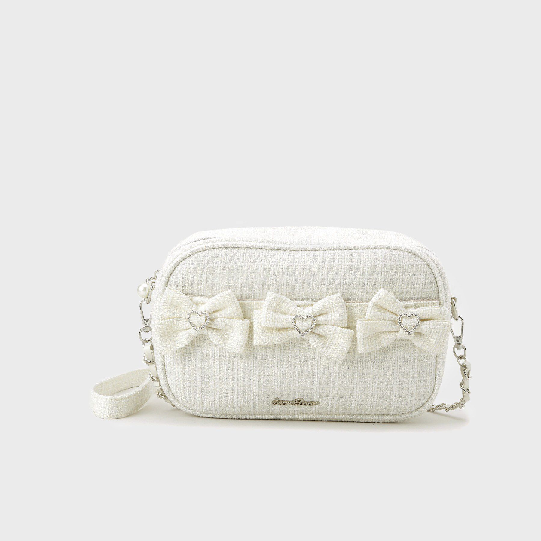 Ober Tashe「ツイードリボンショルダーバッグ」|ショルダー・メッセンジャー|