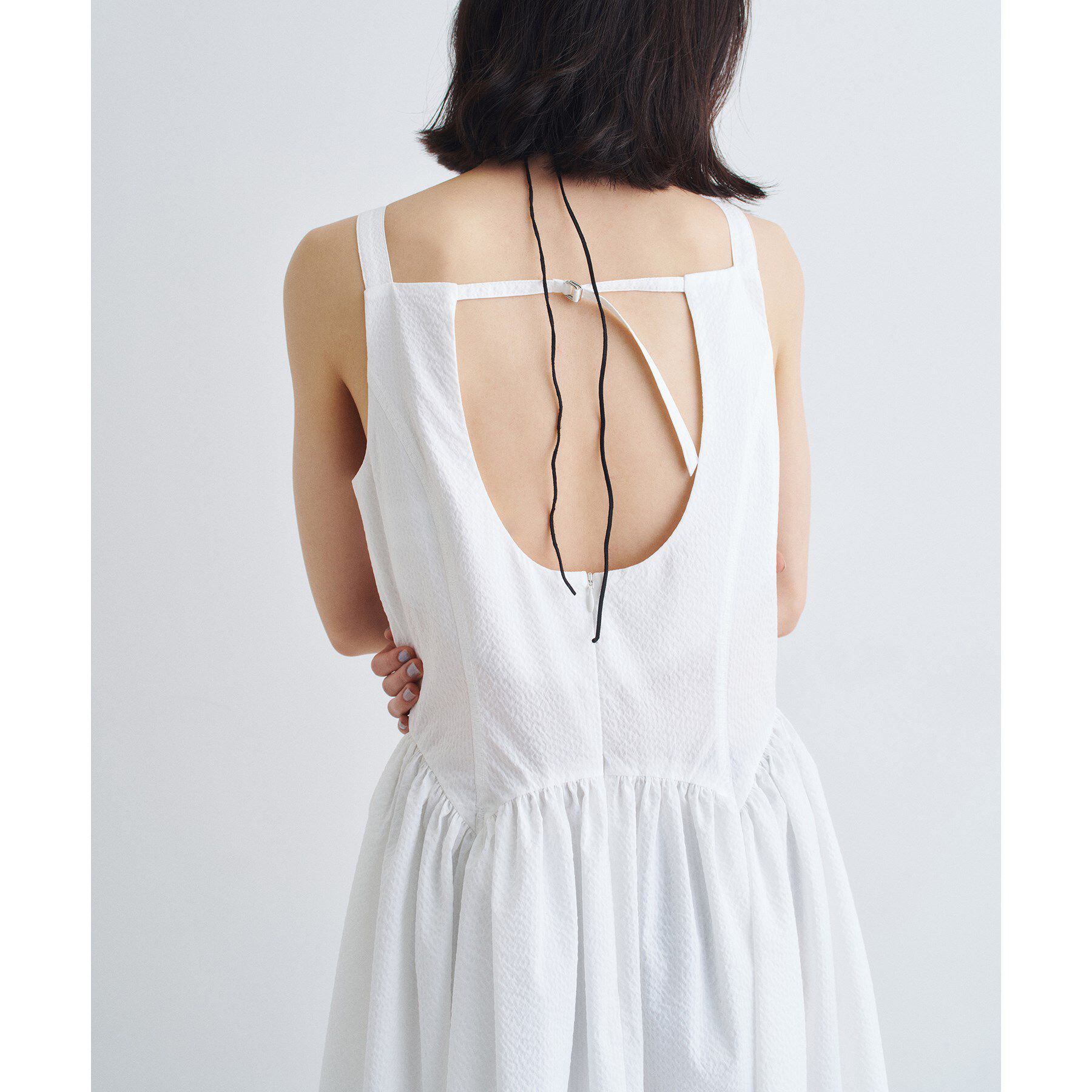 CODE A「gathers drama dress」|ワンピース|