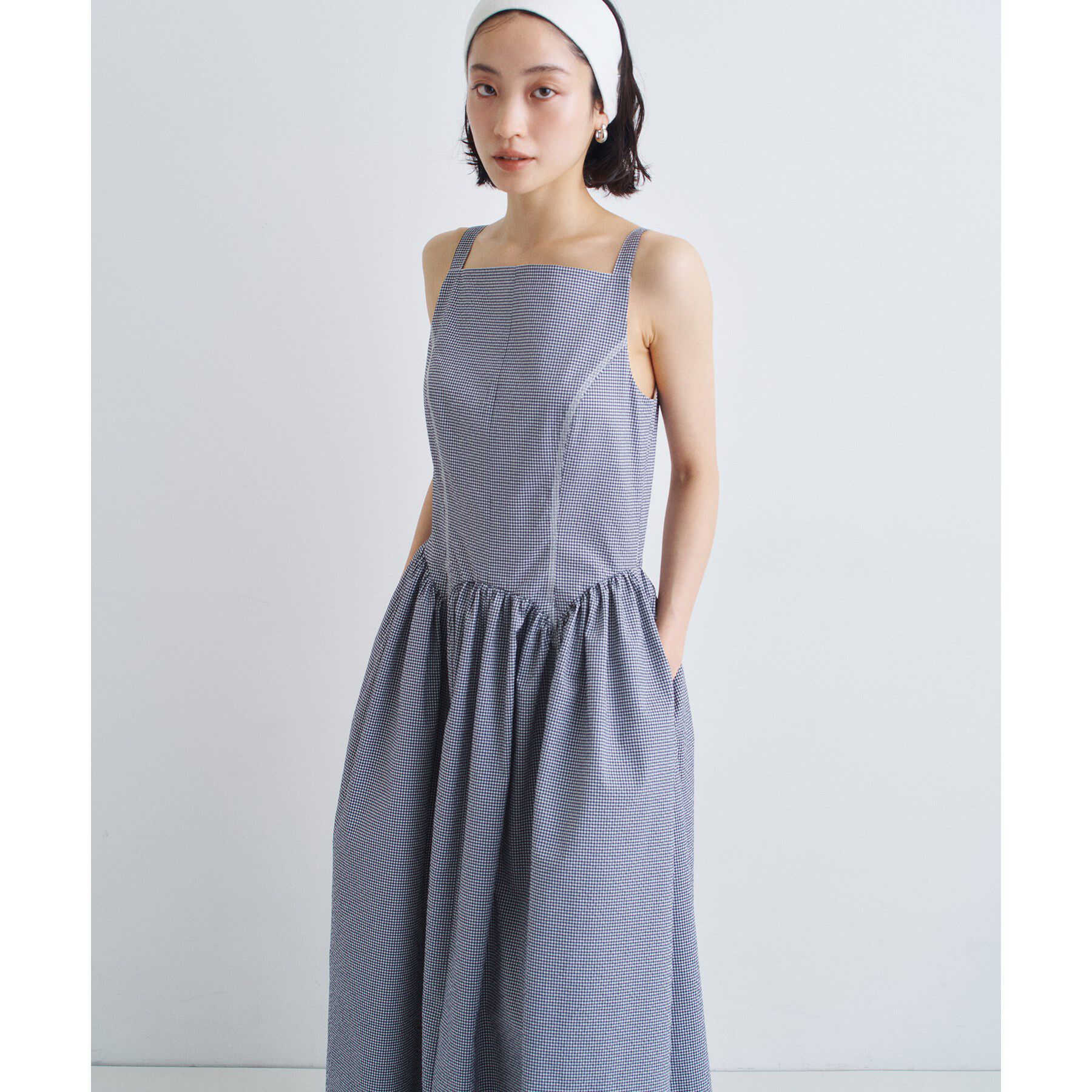 CODE A「gathers drama dress」|ワンピース|