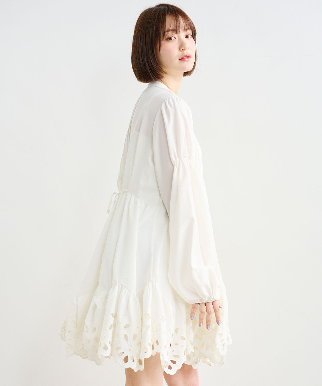 COCO DEAL「エンブロイダリーミニワンピース」|ワンピース|