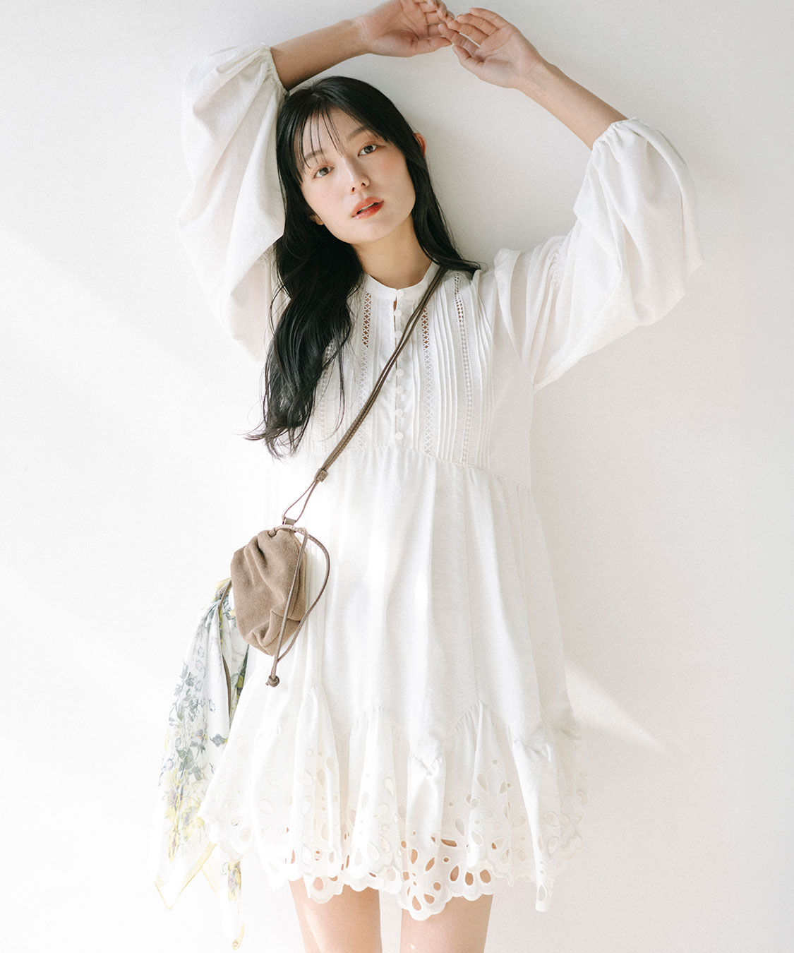 COCO DEAL「エンブロイダリーミニワンピース」|ワンピース|