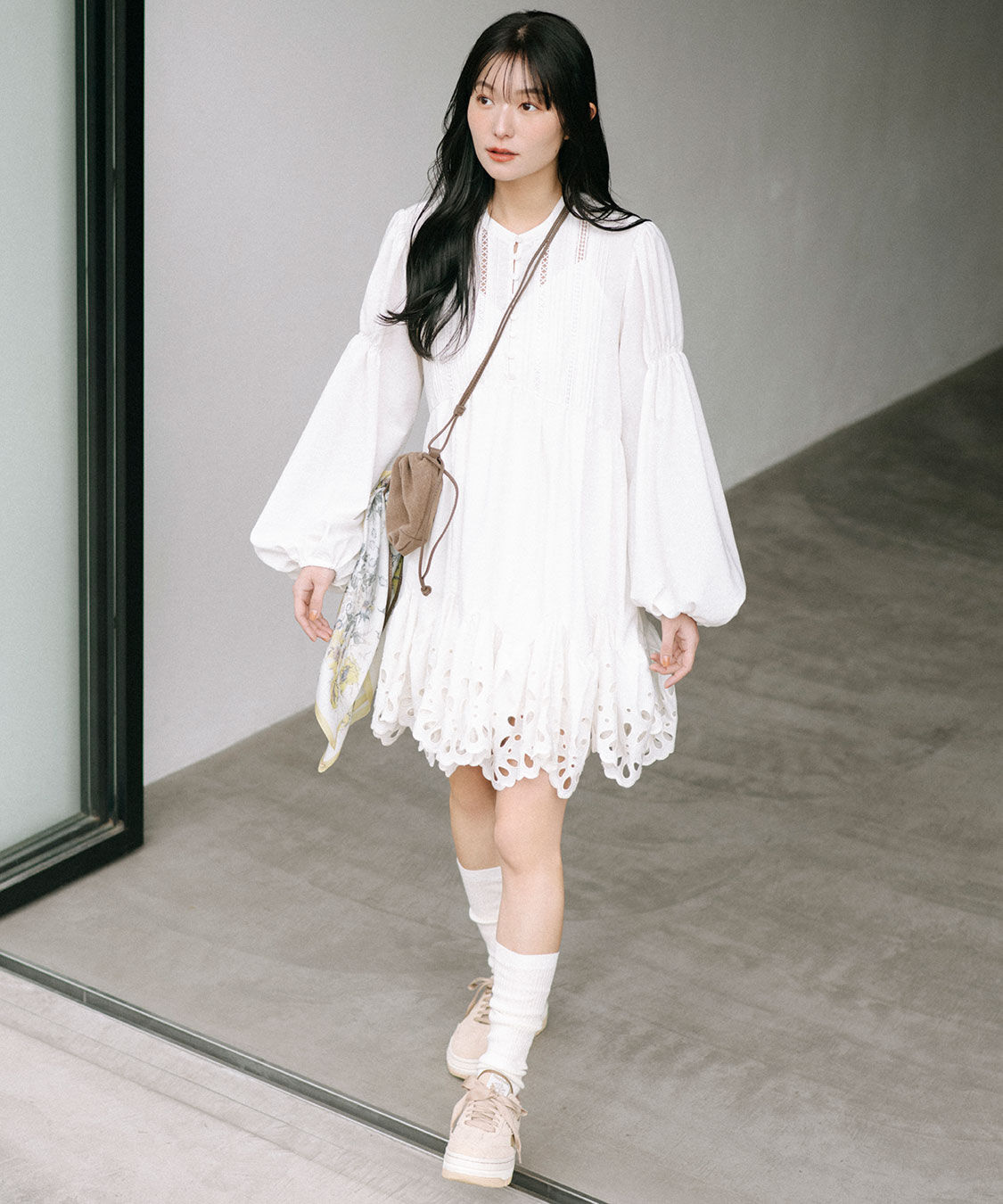 COCO DEAL「エンブロイダリーミニワンピース」|ワンピース|