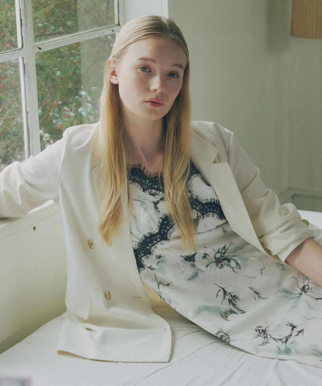 COCO DEAL「レイヤードスリーブジャケット」|テーラードジャケット|