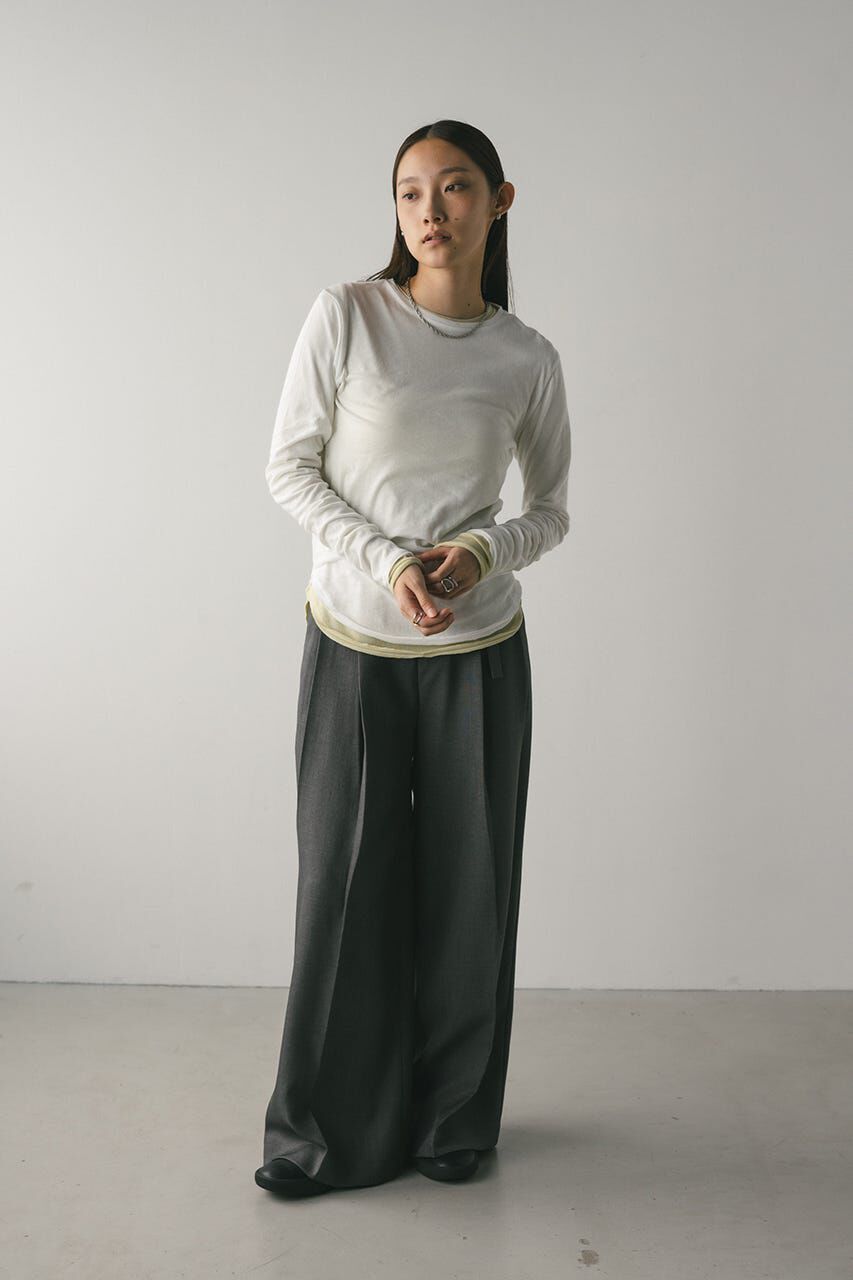 STYLEMIXER「ロングスリーブスキントップ」|Tシャツ・カットソー|