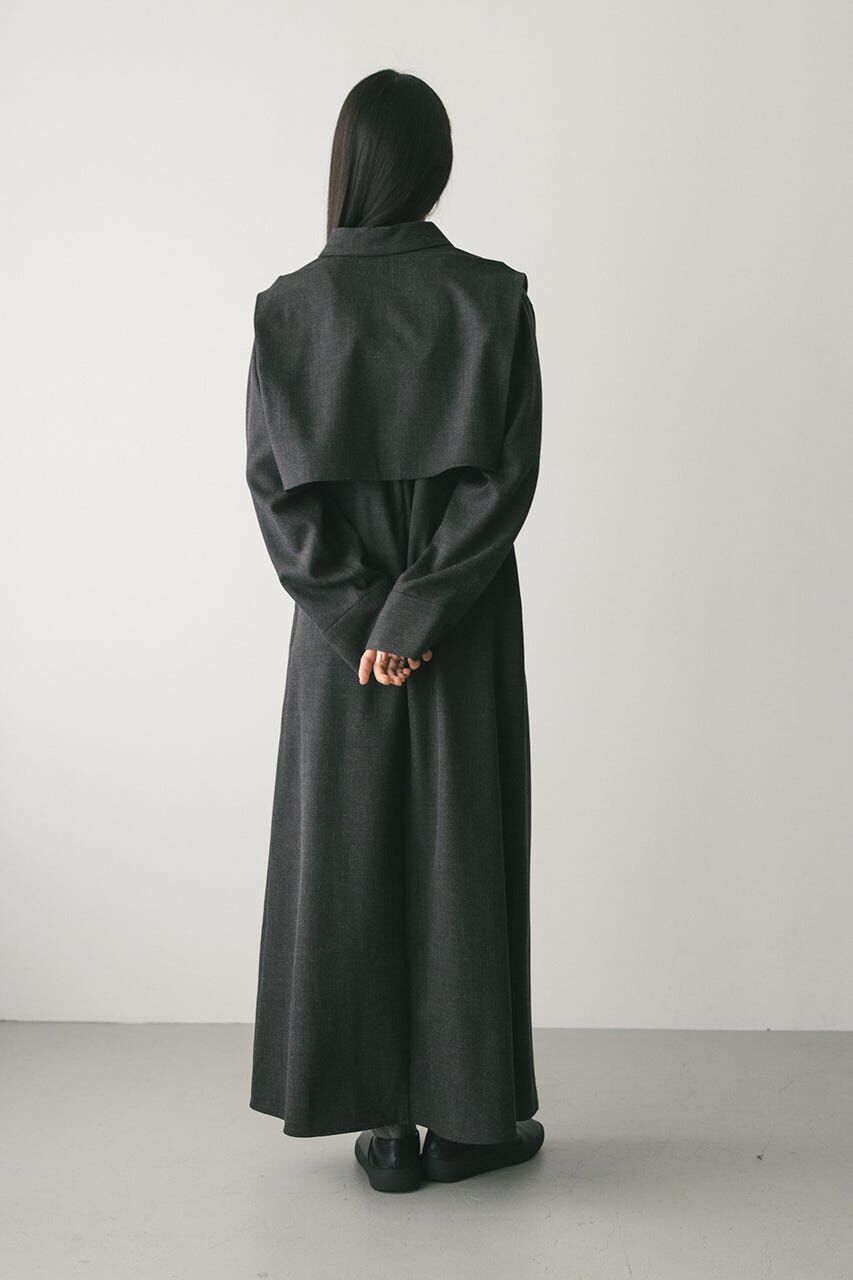 STYLEMIXER「2ピースシャツレイヤードワンピース」|ワンピース|