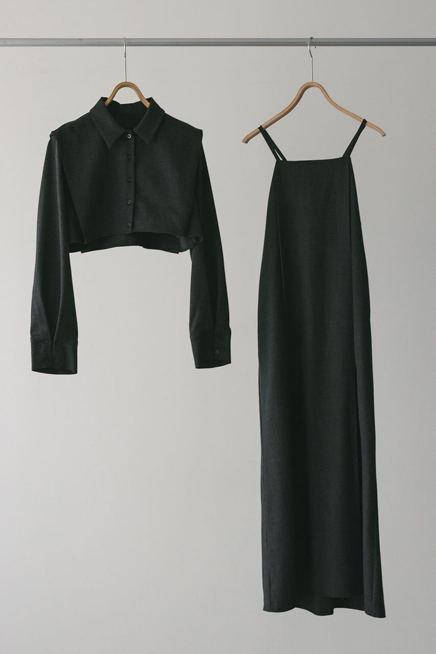 STYLEMIXER「2ピースシャツレイヤードワンピース」|ワンピース|