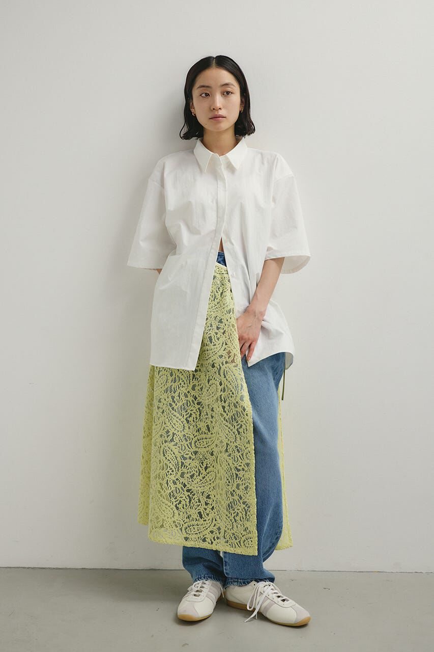 STYLEMIXER「ニュアンスレースラップスカーフ」|その他|L/GRN1