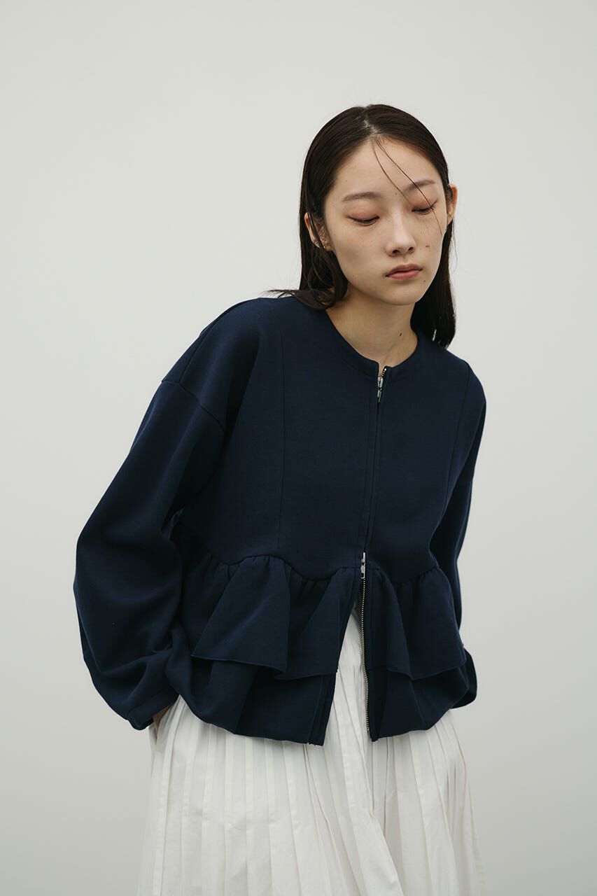 STYLEMIXER「ヘムフリルジャケット」|その他|NVY