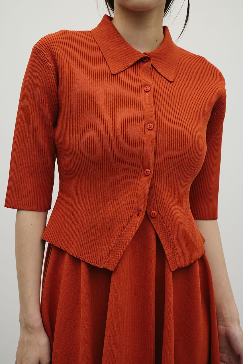 STYLEMIXER「2ピースハーフスリーブポロニットワンピース」|ワンピース|