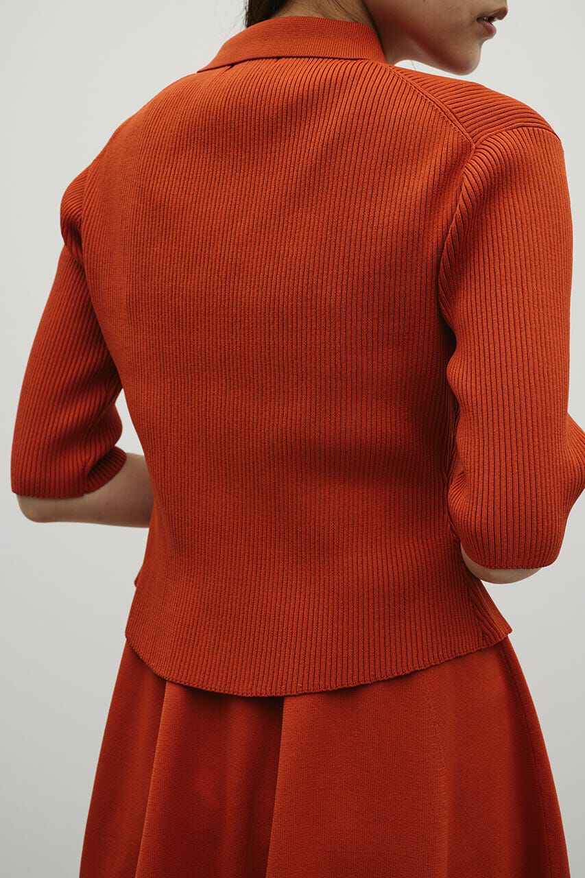 STYLEMIXER「2ピースハーフスリーブポロニットワンピース」|ワンピース|