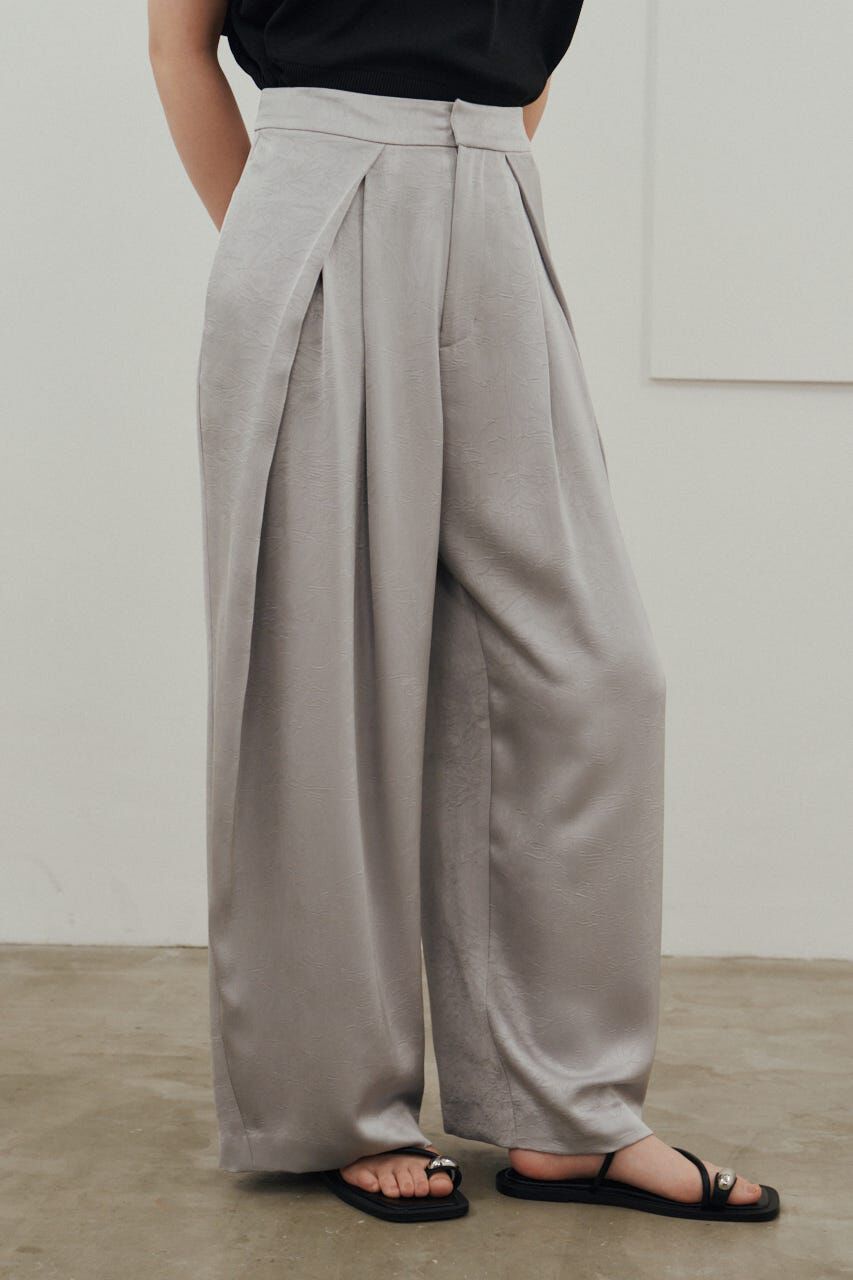 STYLEMIXER「サテンラップワイドパンツ」|その他|