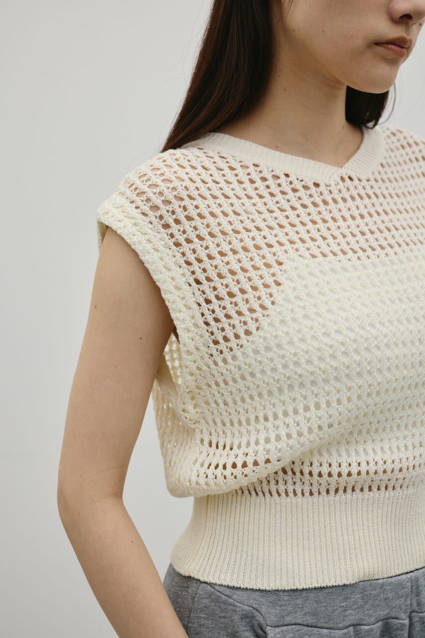 STYLEMIXER「2WAYクロシェニット」|タンクトップ|