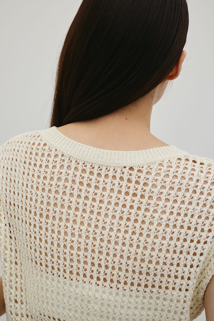 STYLEMIXER「2WAYクロシェニット」|タンクトップ|