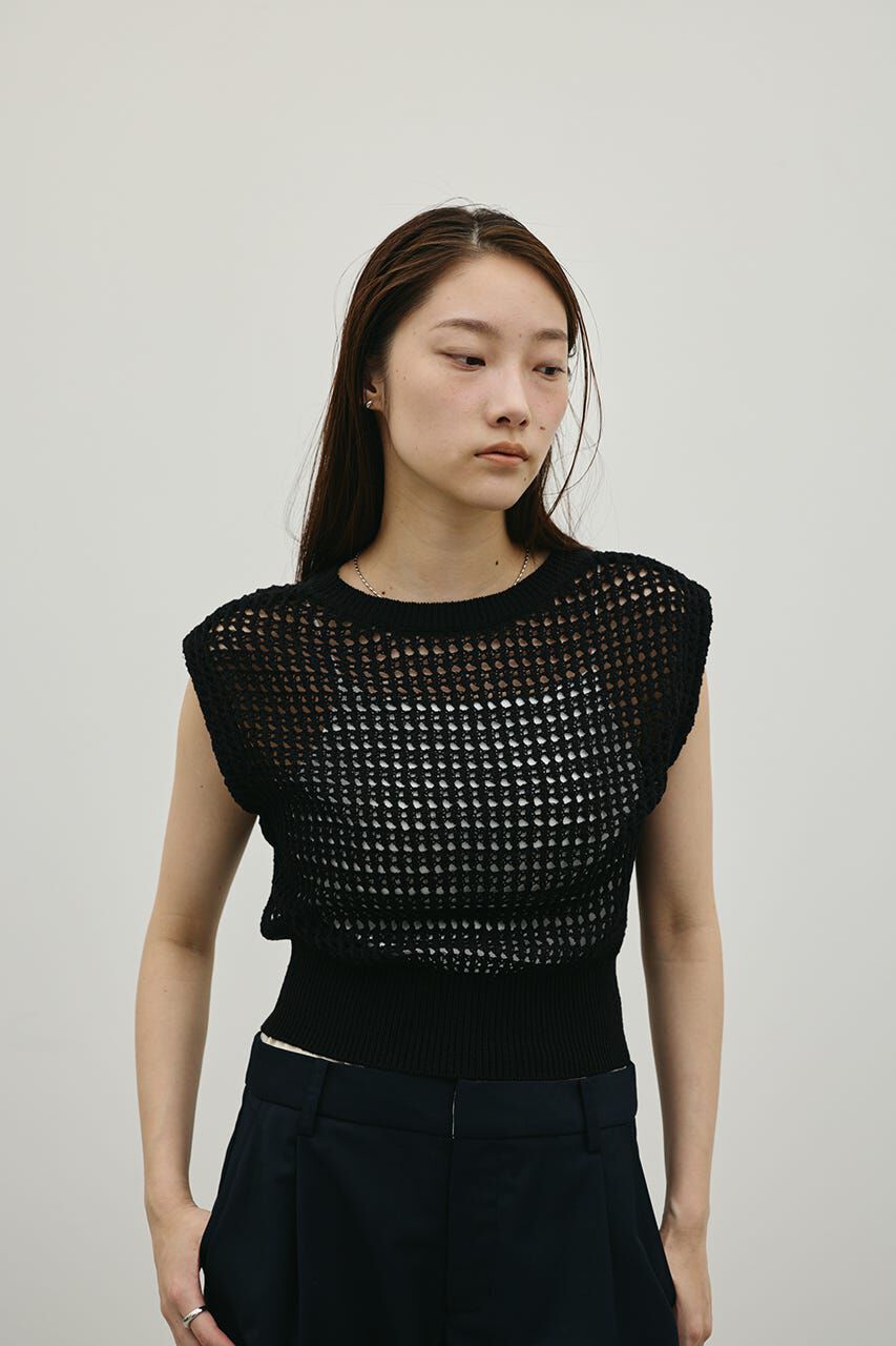 STYLEMIXER「2WAYクロシェニット」|タンクトップ|