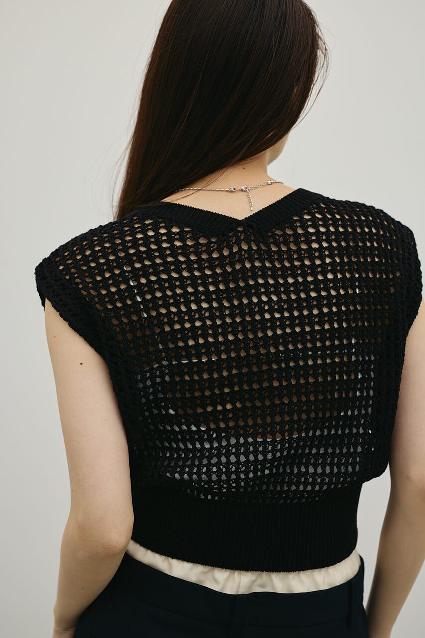 STYLEMIXER「2WAYクロシェニット」|タンクトップ|