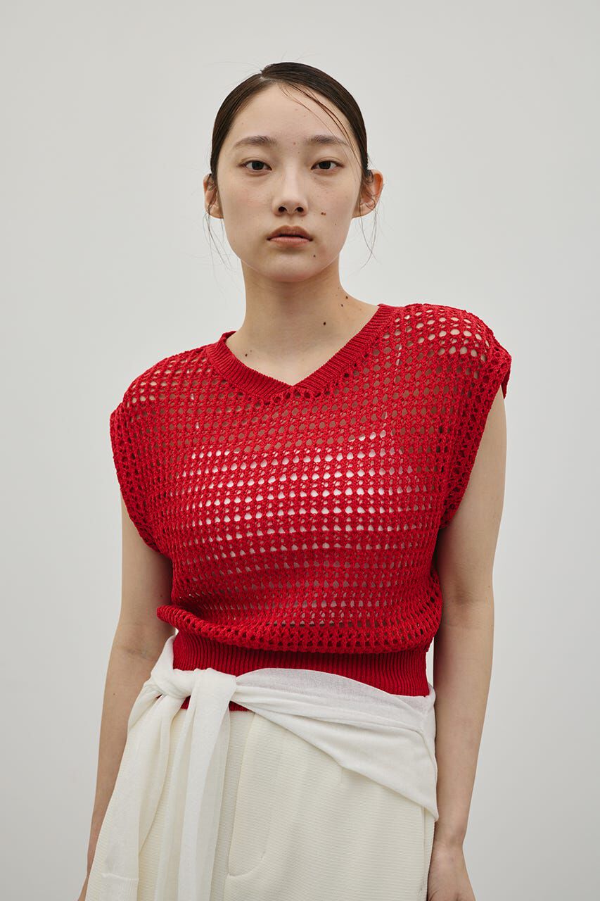 STYLEMIXER「2WAYクロシェニット」|タンクトップ|