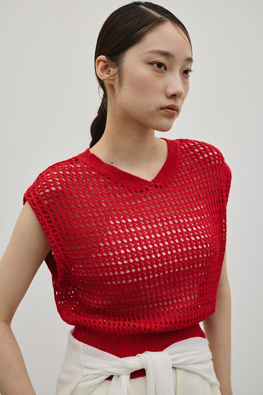 STYLEMIXER「2WAYクロシェニット」|タンクトップ|