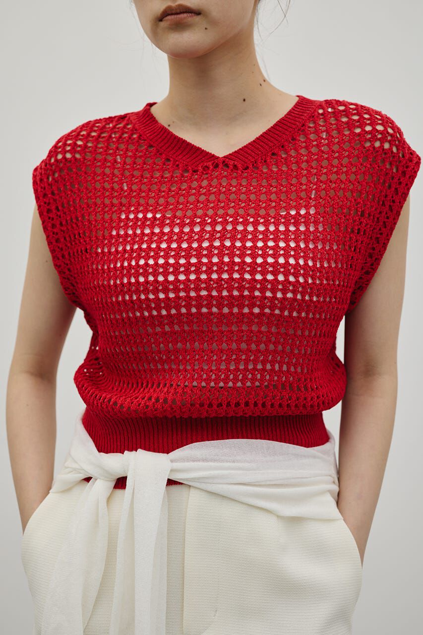 STYLEMIXER「2WAYクロシェニット」|タンクトップ|