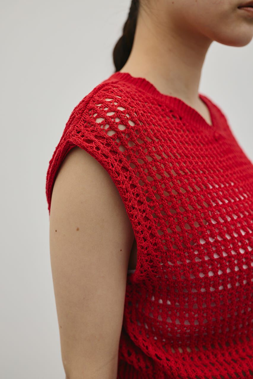 STYLEMIXER「2WAYクロシェニット」|タンクトップ|