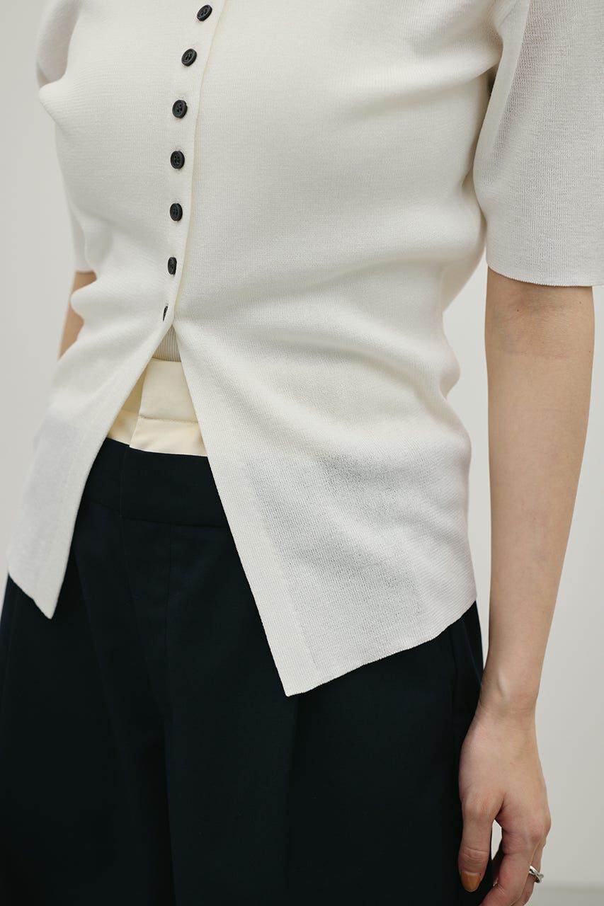 STYLEMIXER「2WAYカラーニットポロ」|ニット・セーター|