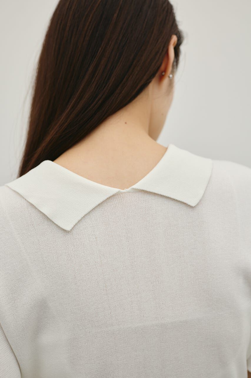 STYLEMIXER「2WAYカラーニットポロ」|ニット・セーター|