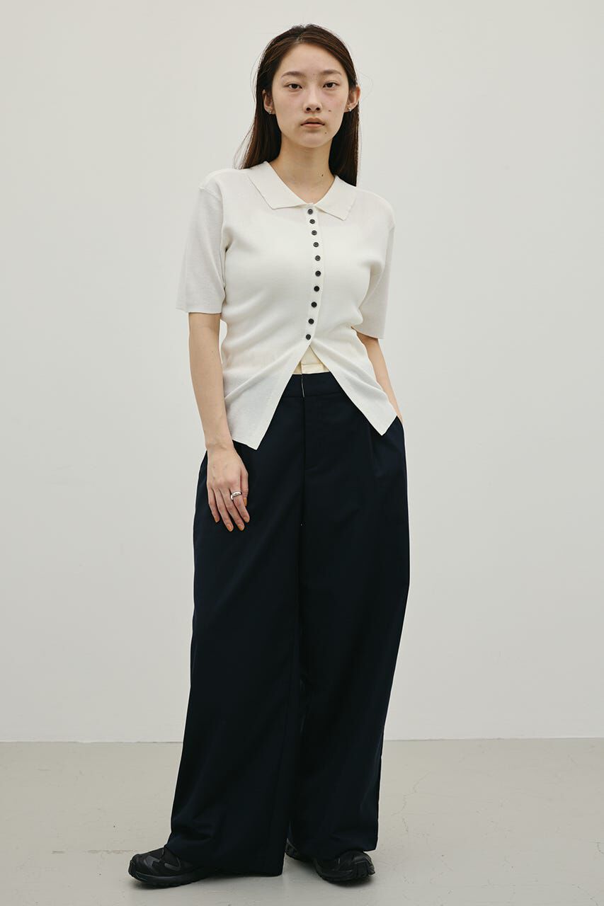 STYLEMIXER「2WAYカラーニットポロ」|ニット・セーター|