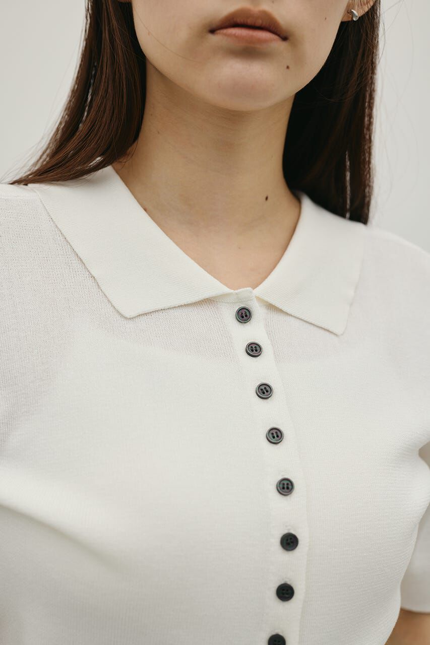 STYLEMIXER「2WAYカラーニットポロ」|ニット・セーター|