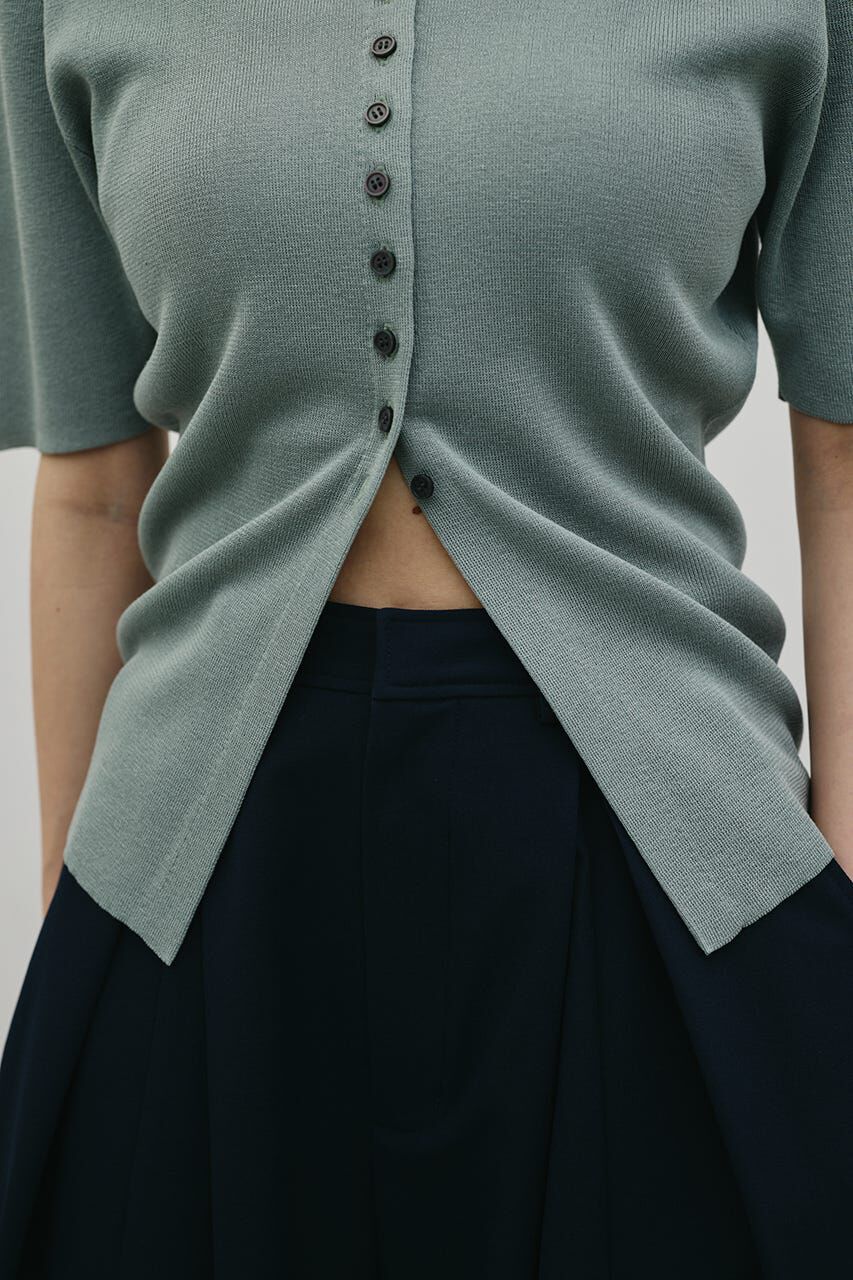 STYLEMIXER「2WAYカラーニットポロ」|ニット・セーター|