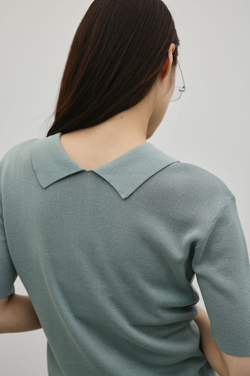 STYLEMIXER「2WAYカラーニットポロ」|ニット・セーター|