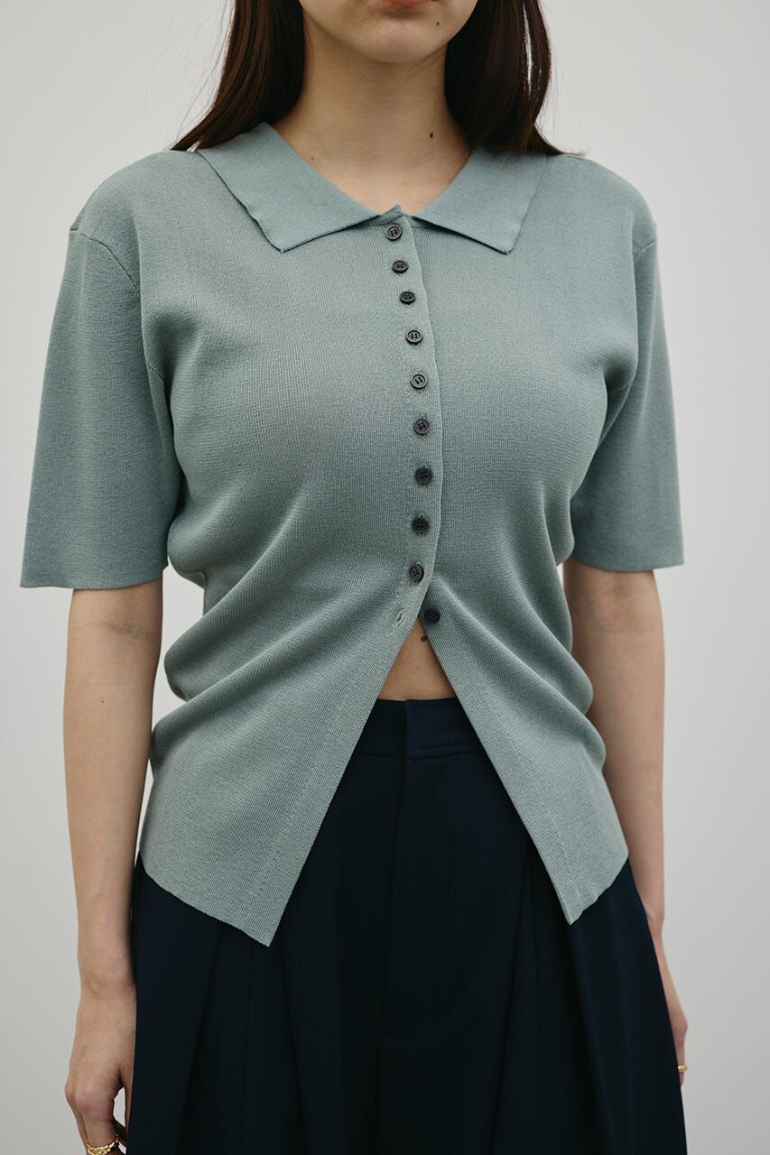 STYLEMIXER「2WAYカラーニットポロ」|ニット・セーター|