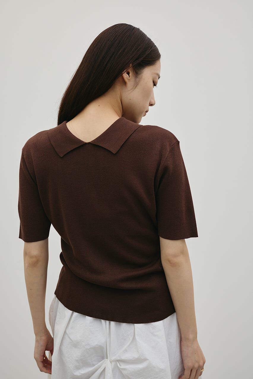 STYLEMIXER「2WAYカラーニットポロ」|ニット・セーター|