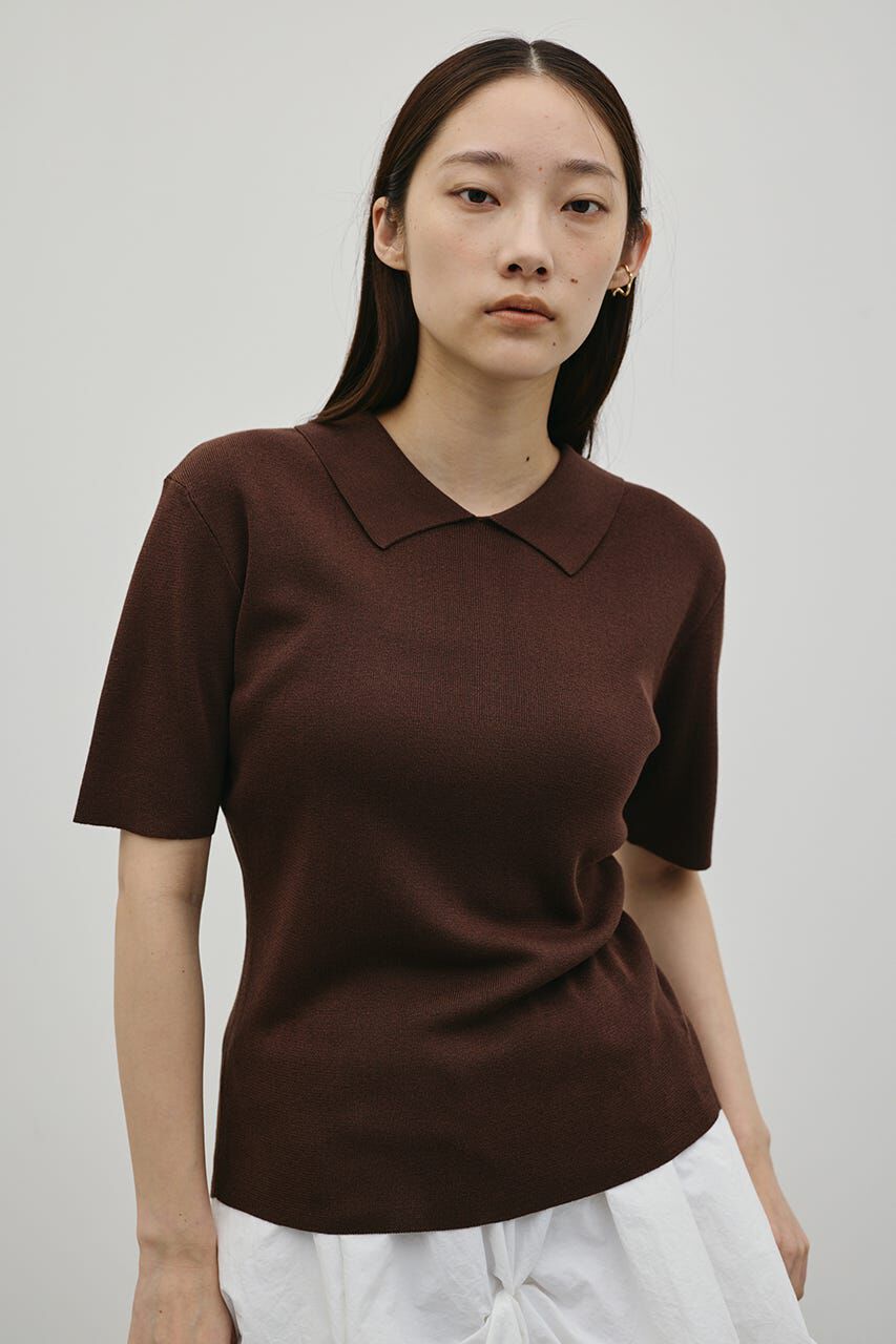 STYLEMIXER「2WAYカラーニットポロ」|ニット・セーター|