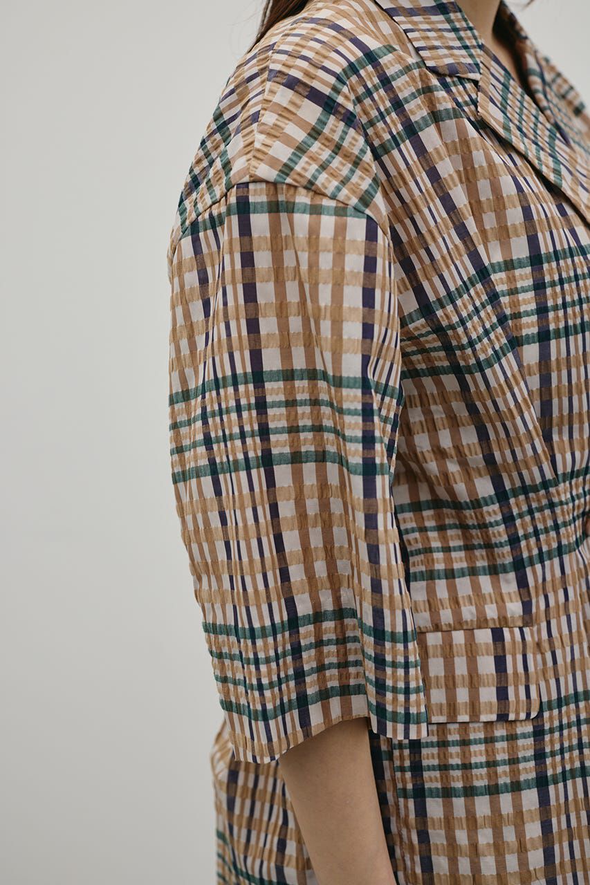 STYLEMIXER「シアーチェックジャケット」|その他|