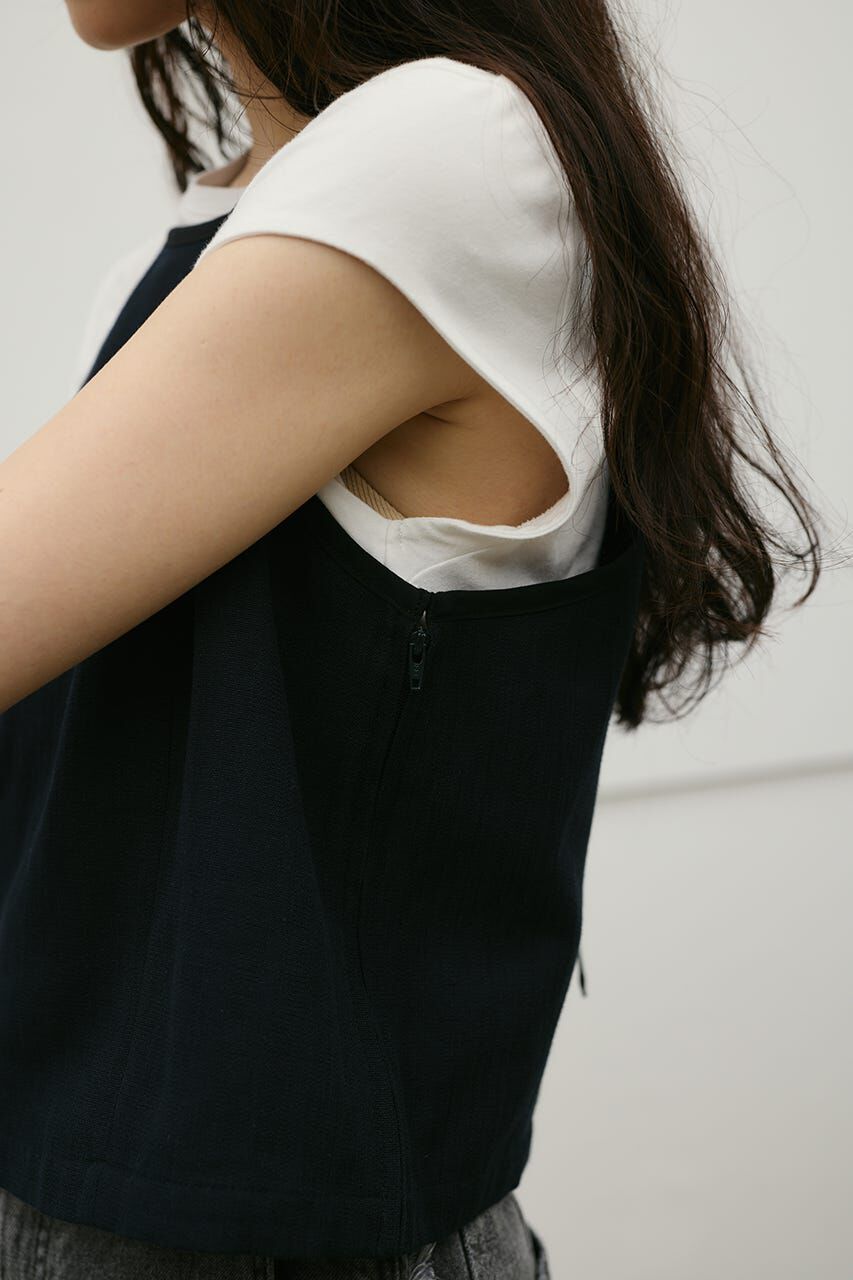 STYLEMIXER「セットアップバイカラーキャミ」|キャミソール|