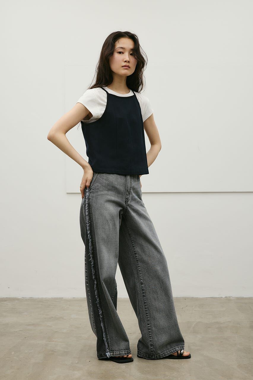 STYLEMIXER「セットアップバイカラーキャミ」|キャミソール|