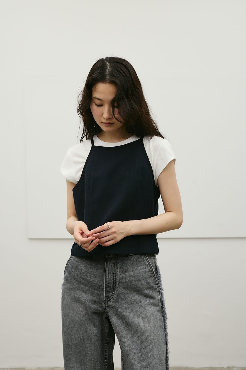 STYLEMIXER「セットアップバイカラーキャミ」|キャミソール|