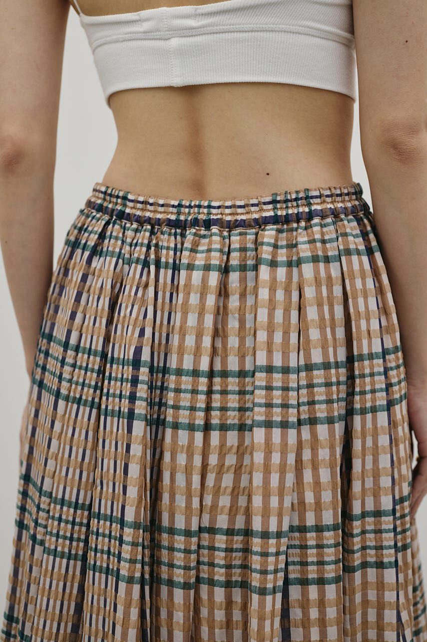 STYLEMIXER「シアーチェックスカート」|スカート|