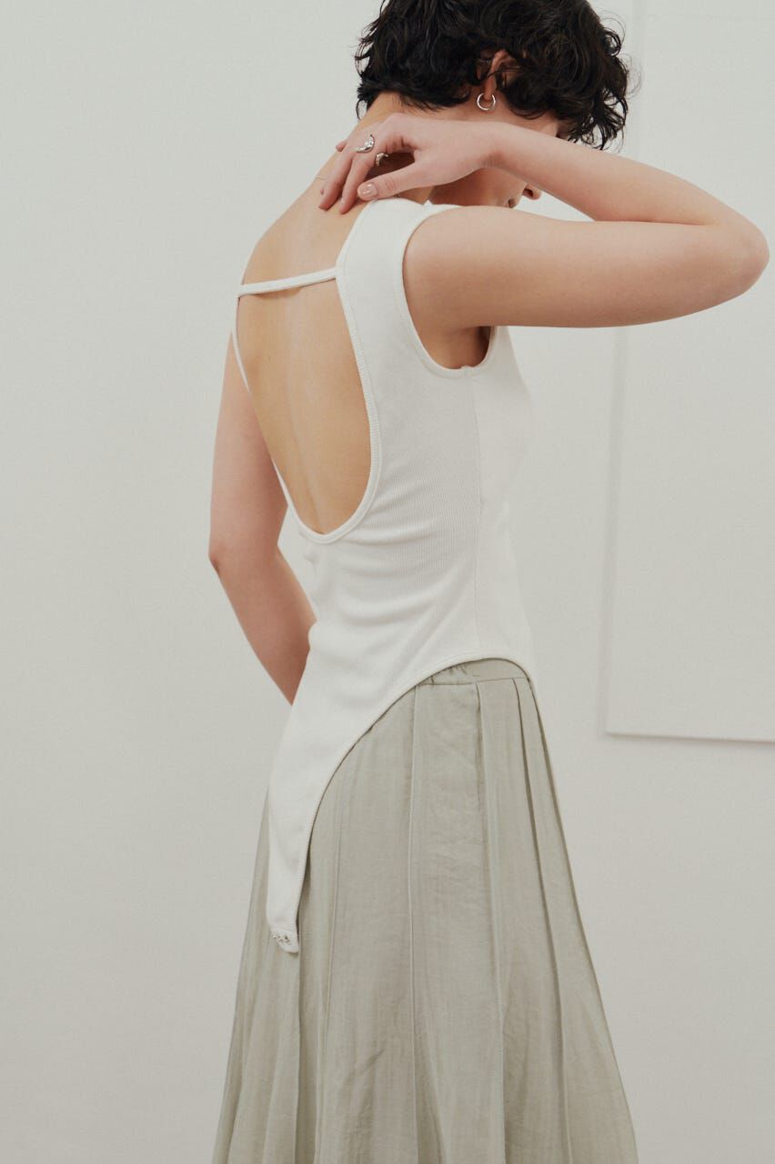 STYLEMIXER「バックオープンボディスーツ」|タンクトップ|