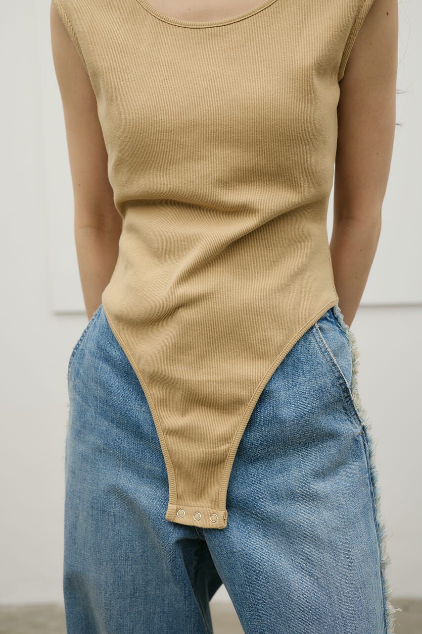 STYLEMIXER「バックオープンボディスーツ」|タンクトップ|