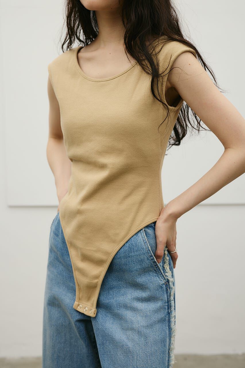 STYLEMIXER「バックオープンボディスーツ」|タンクトップ|