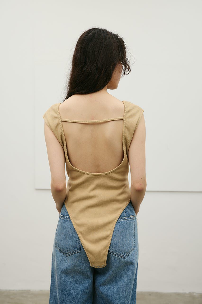 STYLEMIXER「バックオープンボディスーツ」|タンクトップ|