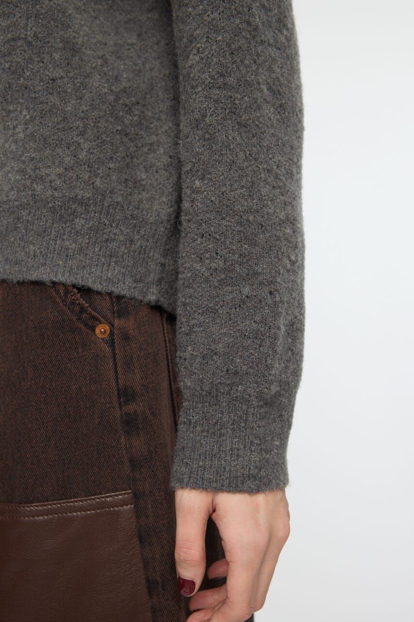 MOUSSY「FLORAL PATCH JACQUARD セーター」|ニット・セーター|