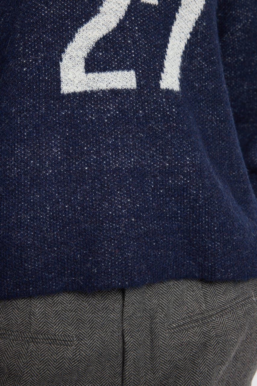 MOUSSY「SHAGGY NUMBERING セーター」|ニット・セーター|