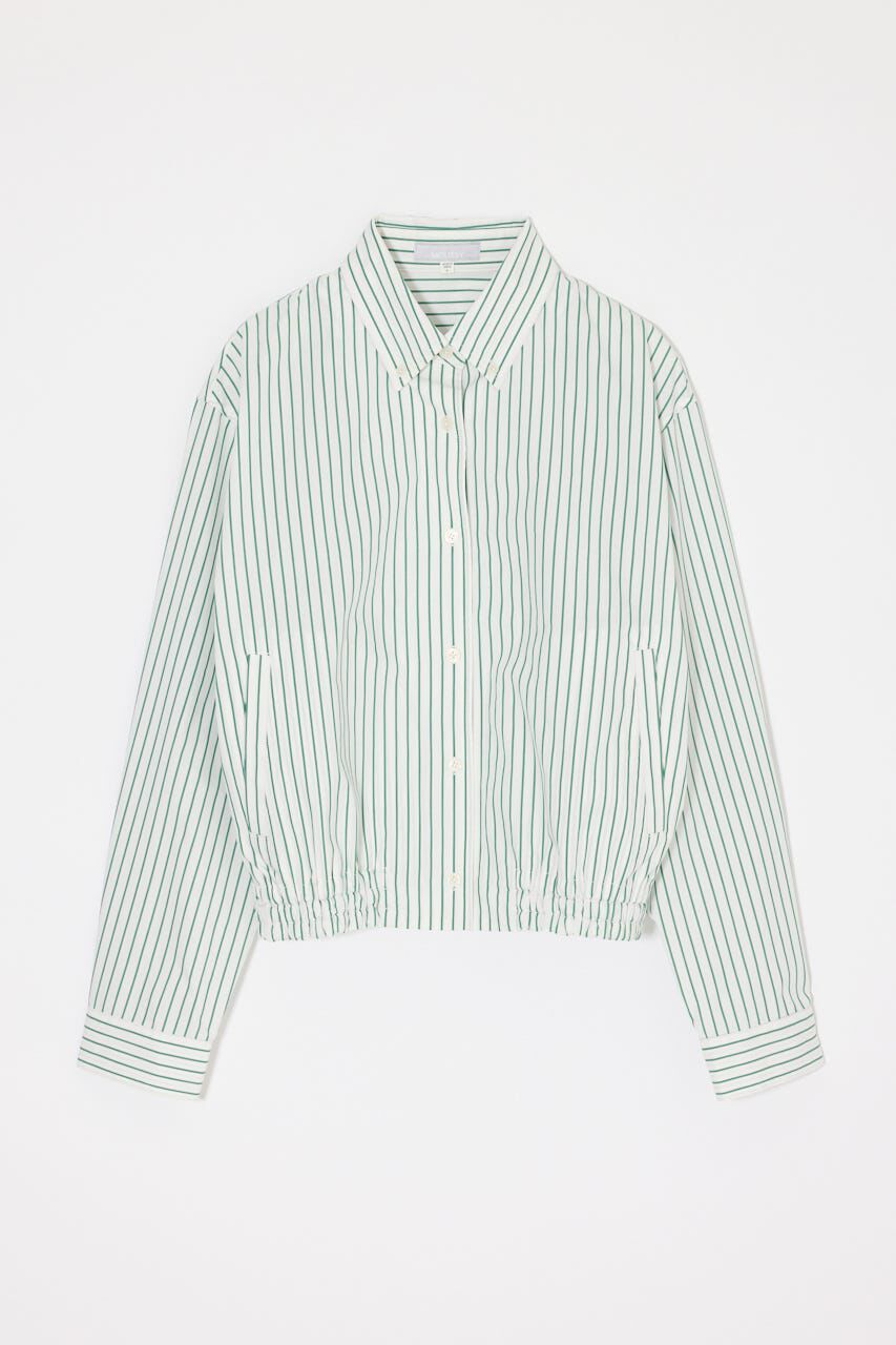 MOUSSY「BUTTON DOWN SHIRT ブルゾン」|シャツ・ブラウス|