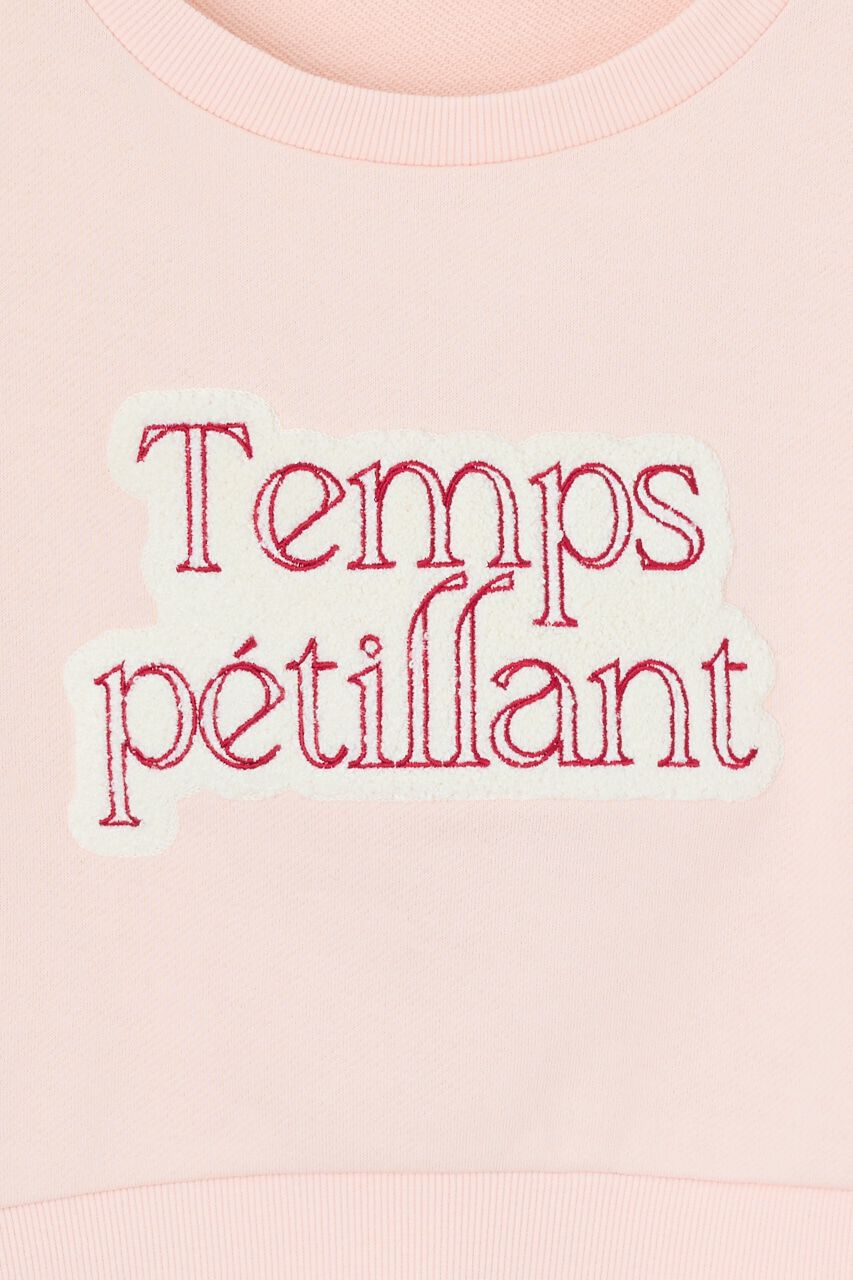 rienda「サガラ刺繍スウェットトップス」|Tシャツ・カットソー|